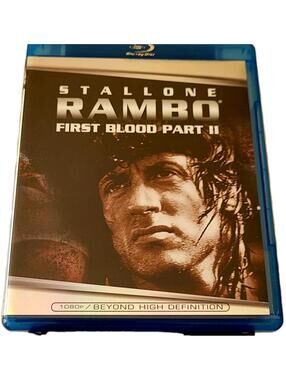 Rambo First Blood Part 2  Blu-ray  Sylvester Stallone Richard Crenna  Widescreen